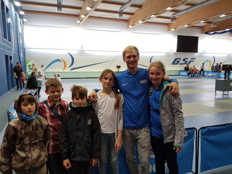 Mistrzostwa Gdańska we florecie z udziałem zawodników NOSiR