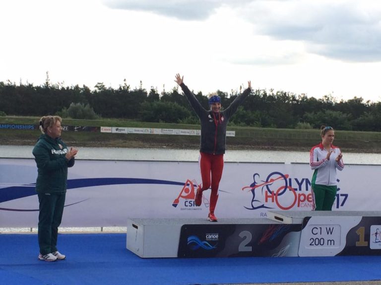 Świetny start nowodworskiej kanadyjkarki w Pucharze Nadziei Olimpijskich