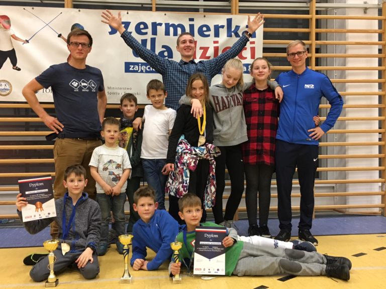 Szermierze NOSiR na Ogólnopolskim Turnieju w Toruniu