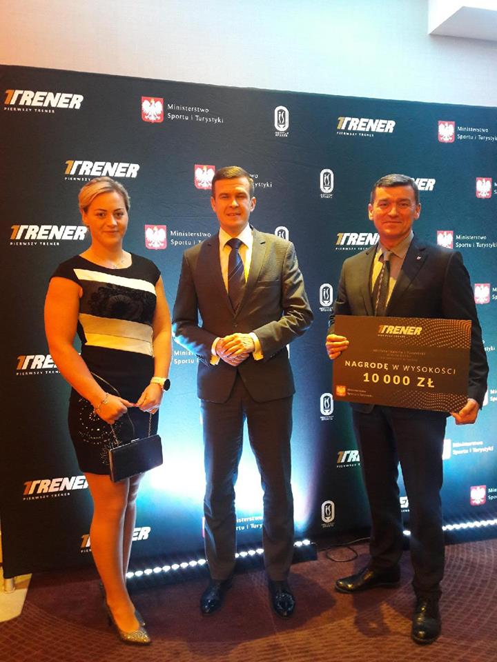 Trener  wyróżniony przez Ministerstwo Sportu i Turystyki!