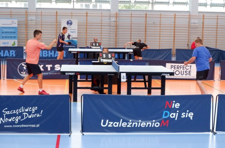 Mistrzostwa Mazowsza i Wakacyjny Turniej Tenisa Stołowego