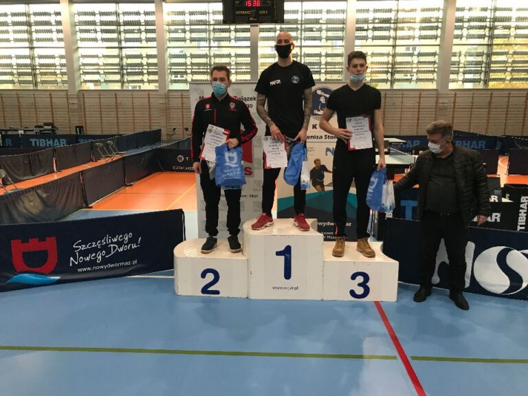 Tenis stołowy: Antoni Witkowski najlepszy w Grand Prix Mazowsza