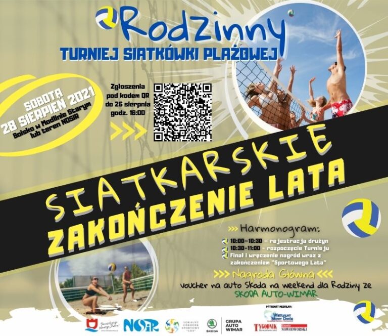 Turniej Piłki Plażowej – „Siatkarskie Zakończenie Lata”