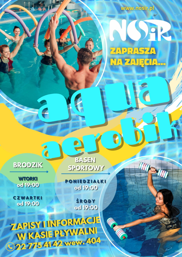 Ruszają zajęcia z aqua aerobiku