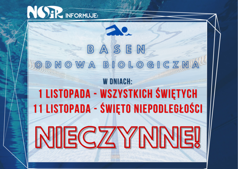 Pływalnia 1 i 11 listopada – NIECZYNNA