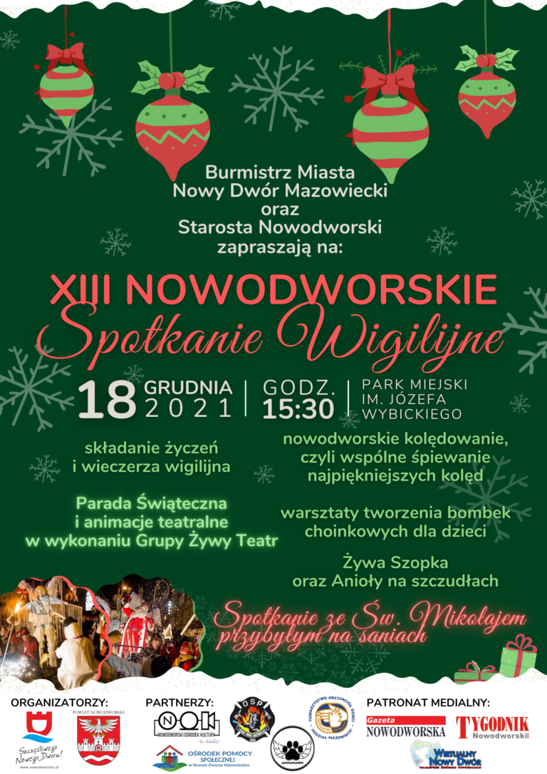 XIII Nowodworskie Spotkanie Wigilijne
