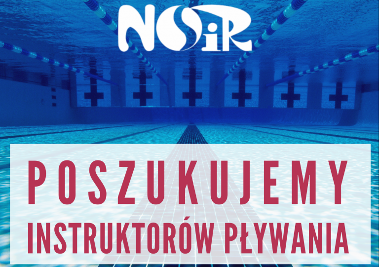 Poszukujemy instruktorów pływania!