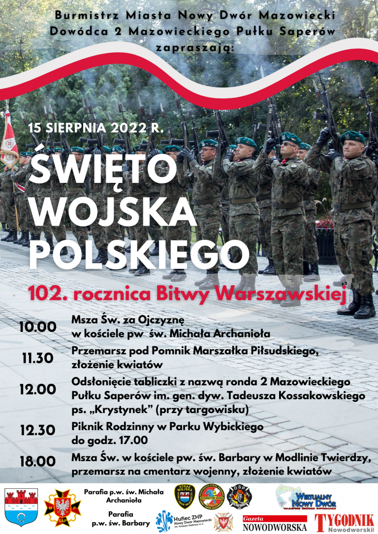 15 sierpnia – Święto Wojska Polskiego