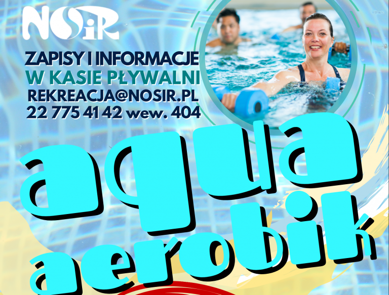 Ruszyły zapisy na zajęcia aqua aerobiku!